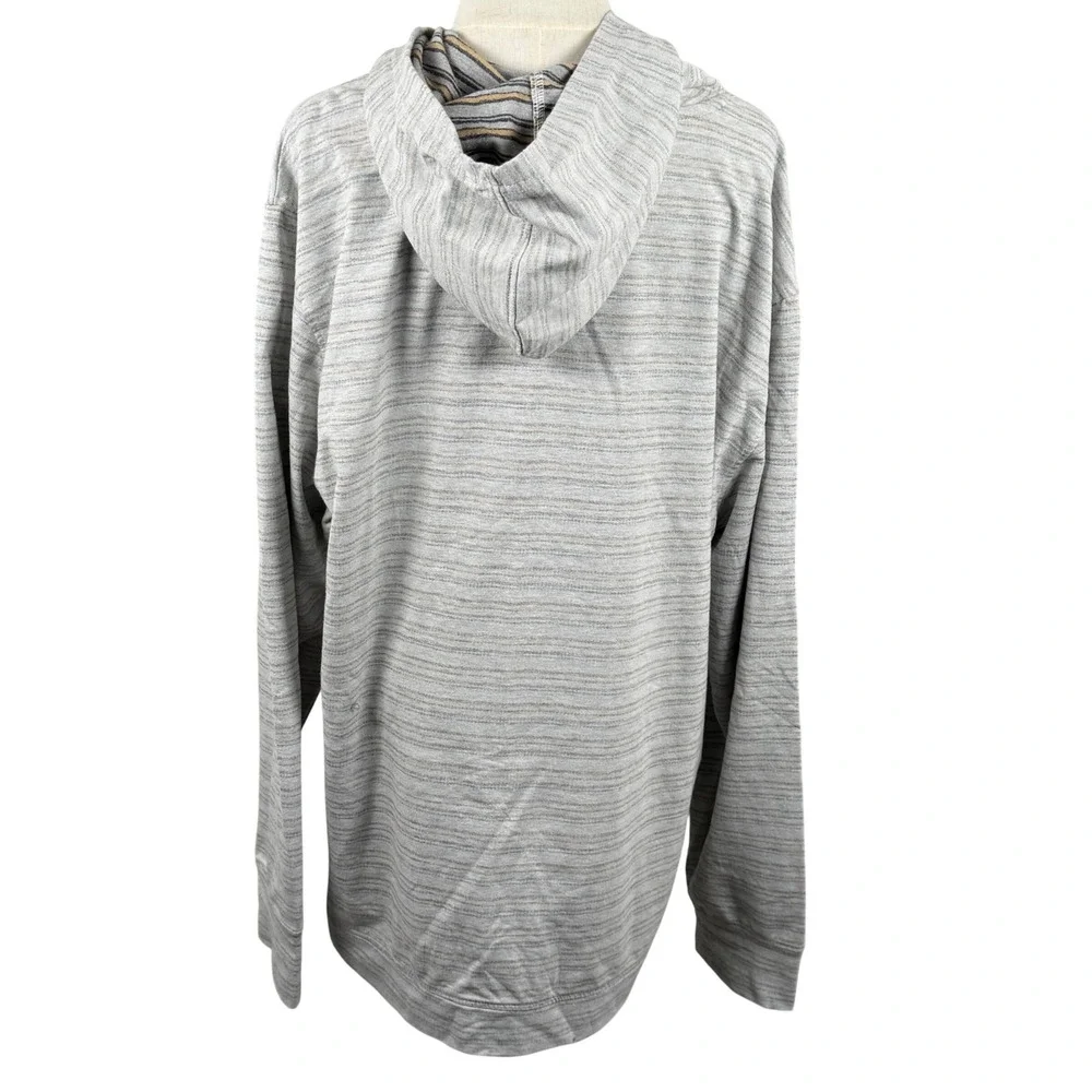Linksoul Tempus Fugit XXL Lightweight Reverse Stripe‎ Golf Pullover Hoodie LS481